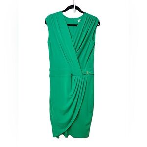 CACHE Kelly Green Dress Size 8 Women's Career Workwear